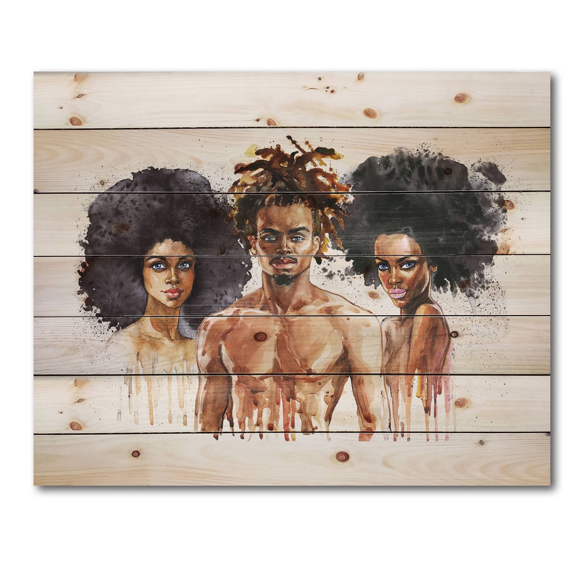 Designart - Afro Americam Fashion Portraits